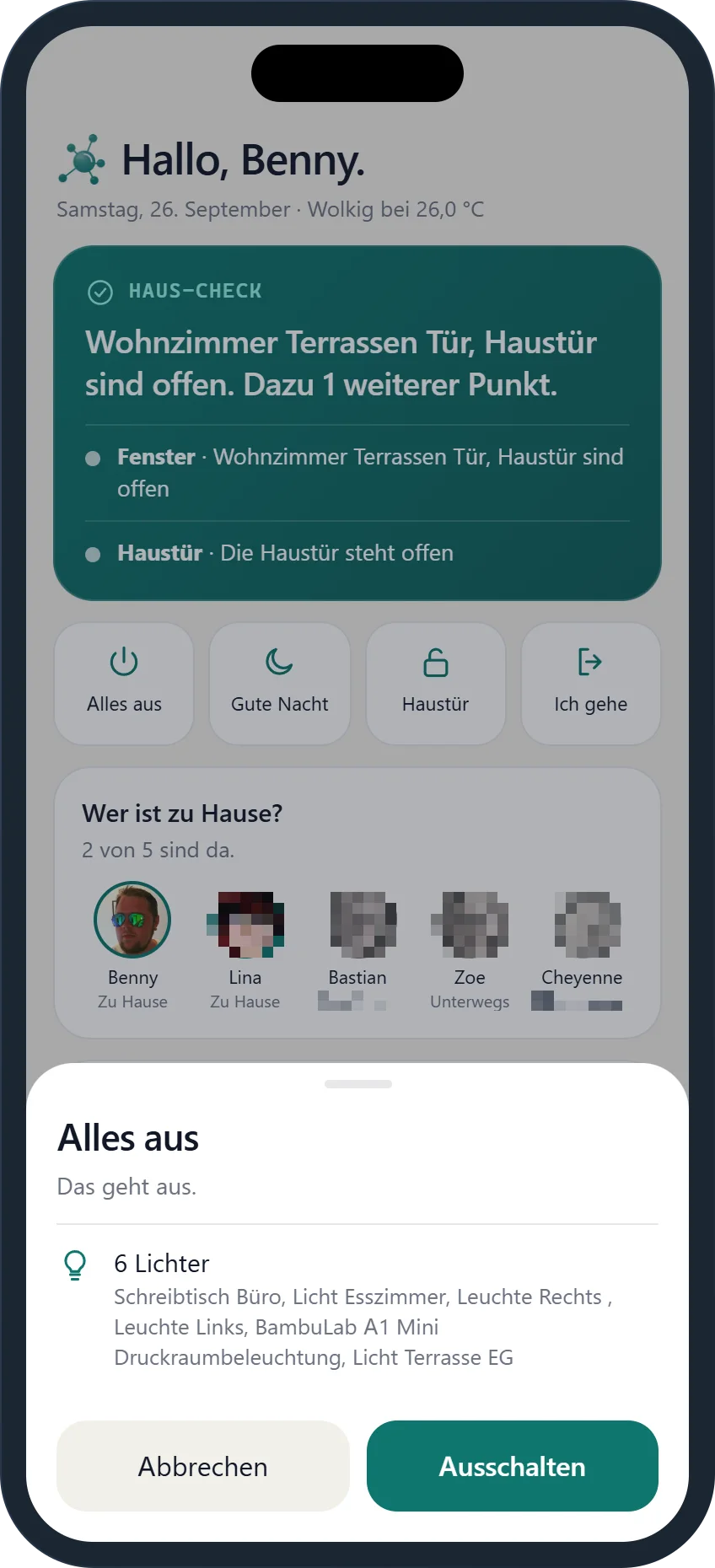 Sheet Alles aus